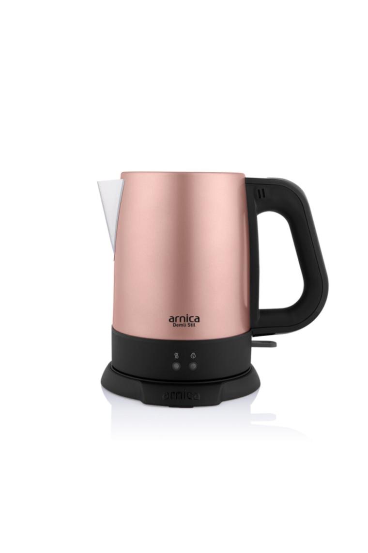 Arnica IH33200 Demli Stil 1800 W Rose Cam Demlikli Çay Makinesi