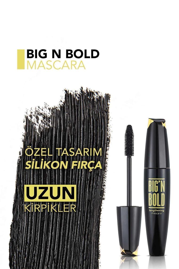 Uzun ve Hacimli Görünüm Veren Maskara - Big N Bold Mascara - 003 - 8682536040426