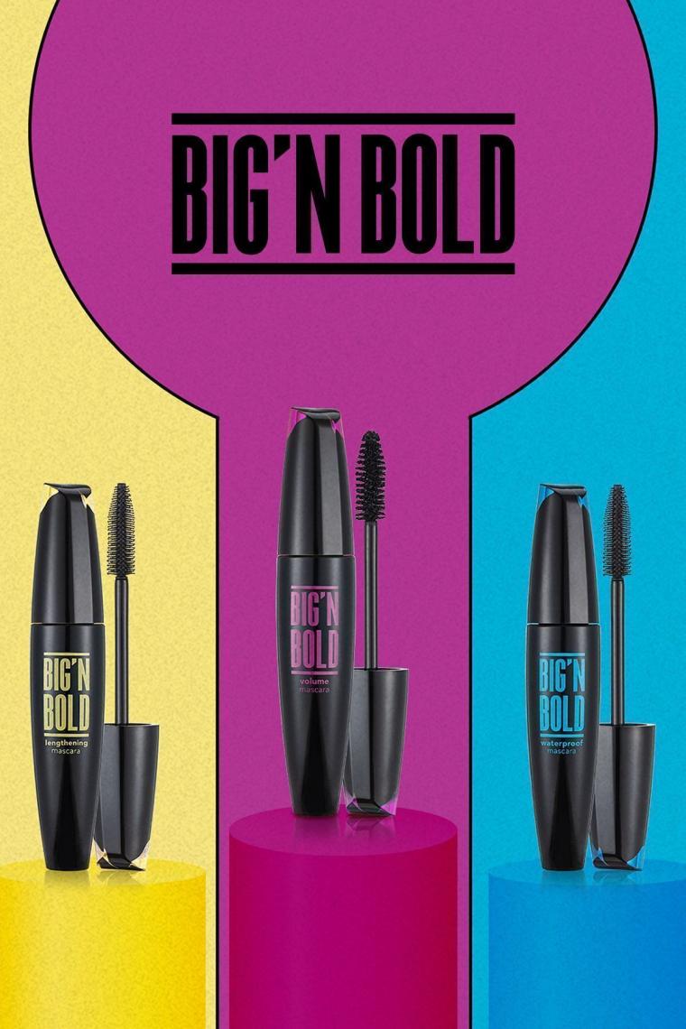 Uzun ve Hacimli Görünüm Veren Maskara - Big N Bold Mascara - 003 - 8682536040426