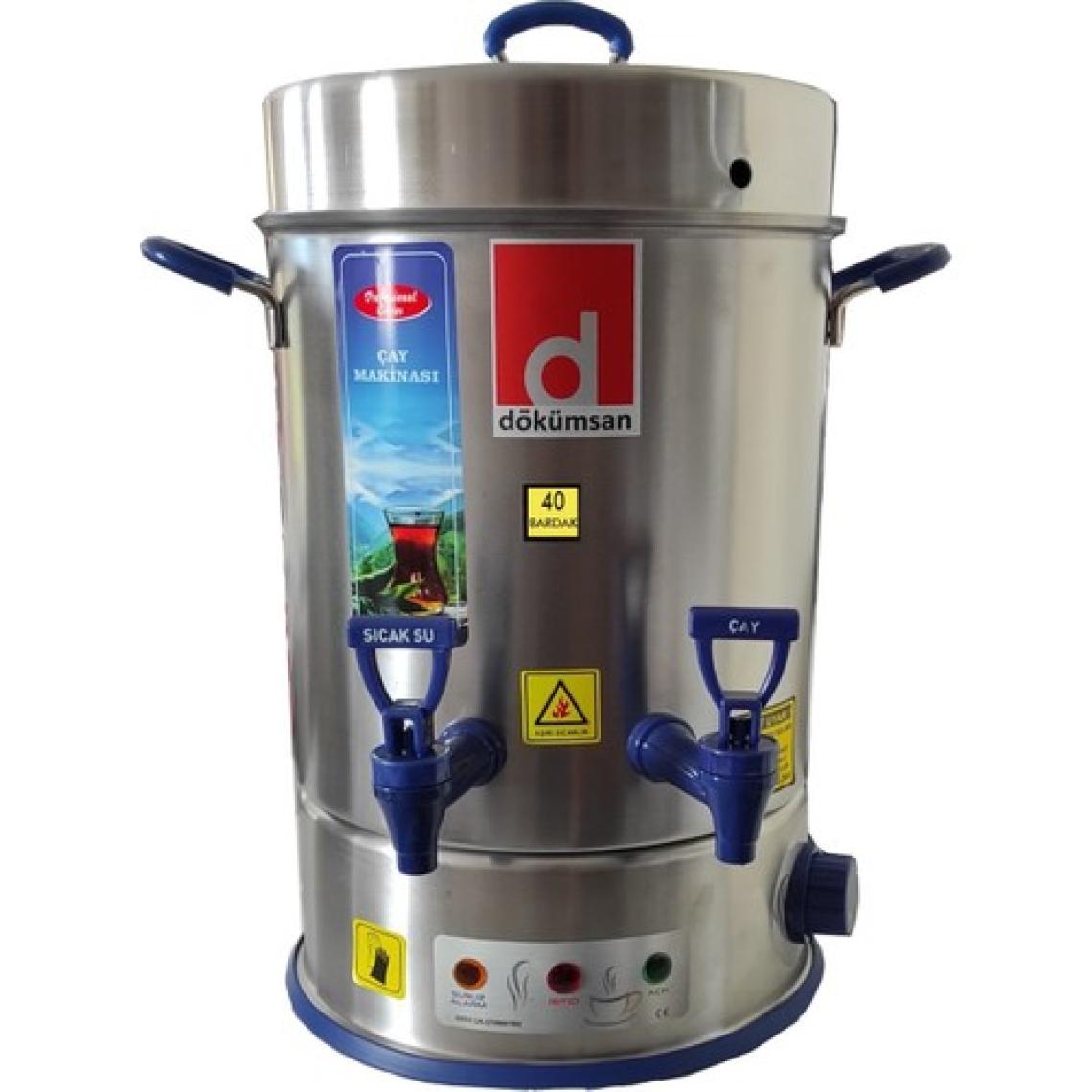 Dökümsan 40 Bardak Alarmlı Semaver