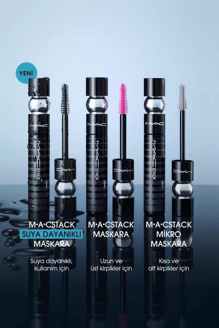M·a·cstack Waterproof Suya Dayanıklı Maskara - Black Stack - 12ml - 773602613700