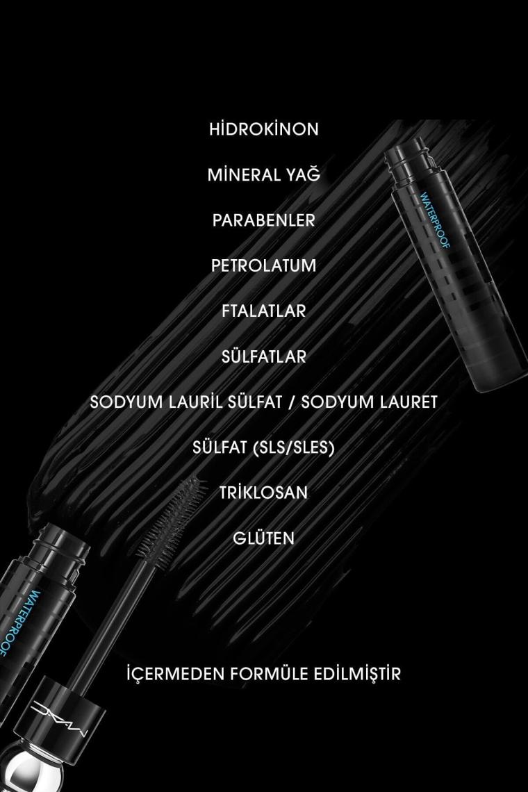 M·a·cstack Waterproof Suya Dayanıklı Maskara - Black Stack - 12ml - 773602613700
