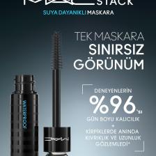 M·a·cstack Waterproof Suya Dayanıklı Maskara - Black Stack - 12ml - 773602613700
