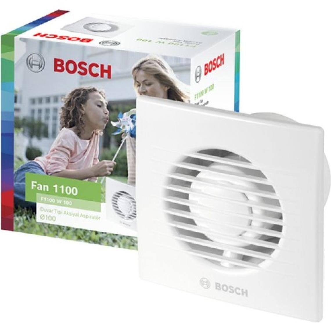 Bosch F1100 W 100 Mini Duvar Tipi Aksiyal Fan