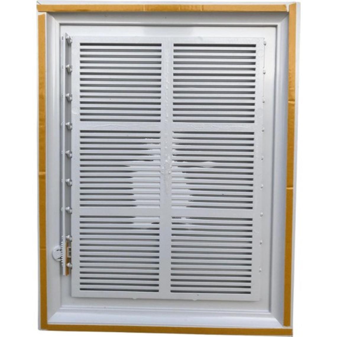 Panjurmatix Beyaz Plastik Menfez Banyo Wc Havalandırma Menfezi 25X45 cm