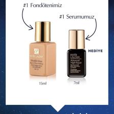 Seyahat Boy Fondöten - Double Wear Stay-in-Place Fondöten SPF10 (Renk:2W2 Rattan) 15ml