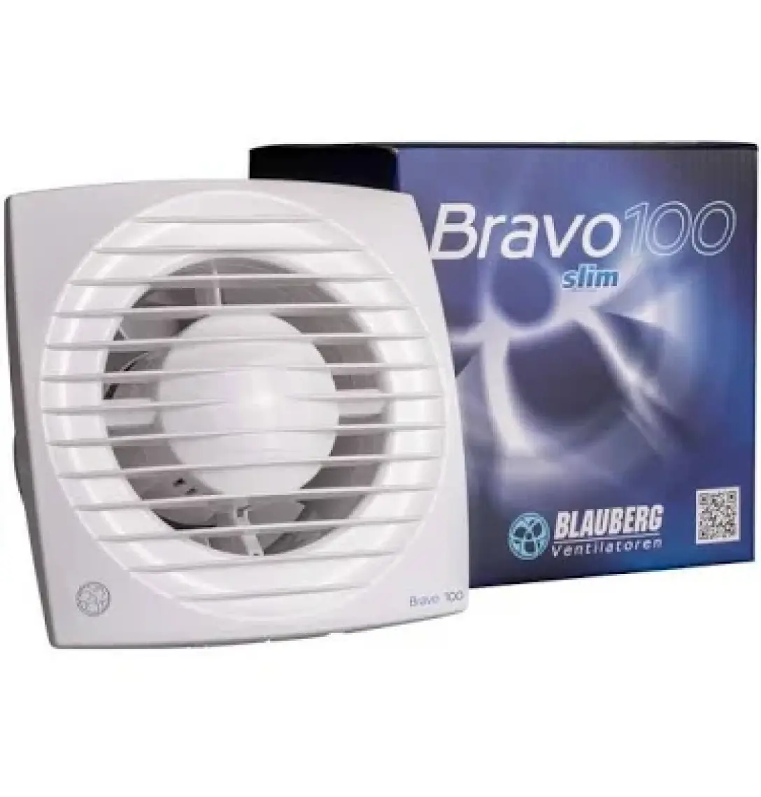 Blauberg Bravo 100 İnce Ön Panel Banyo Fanı