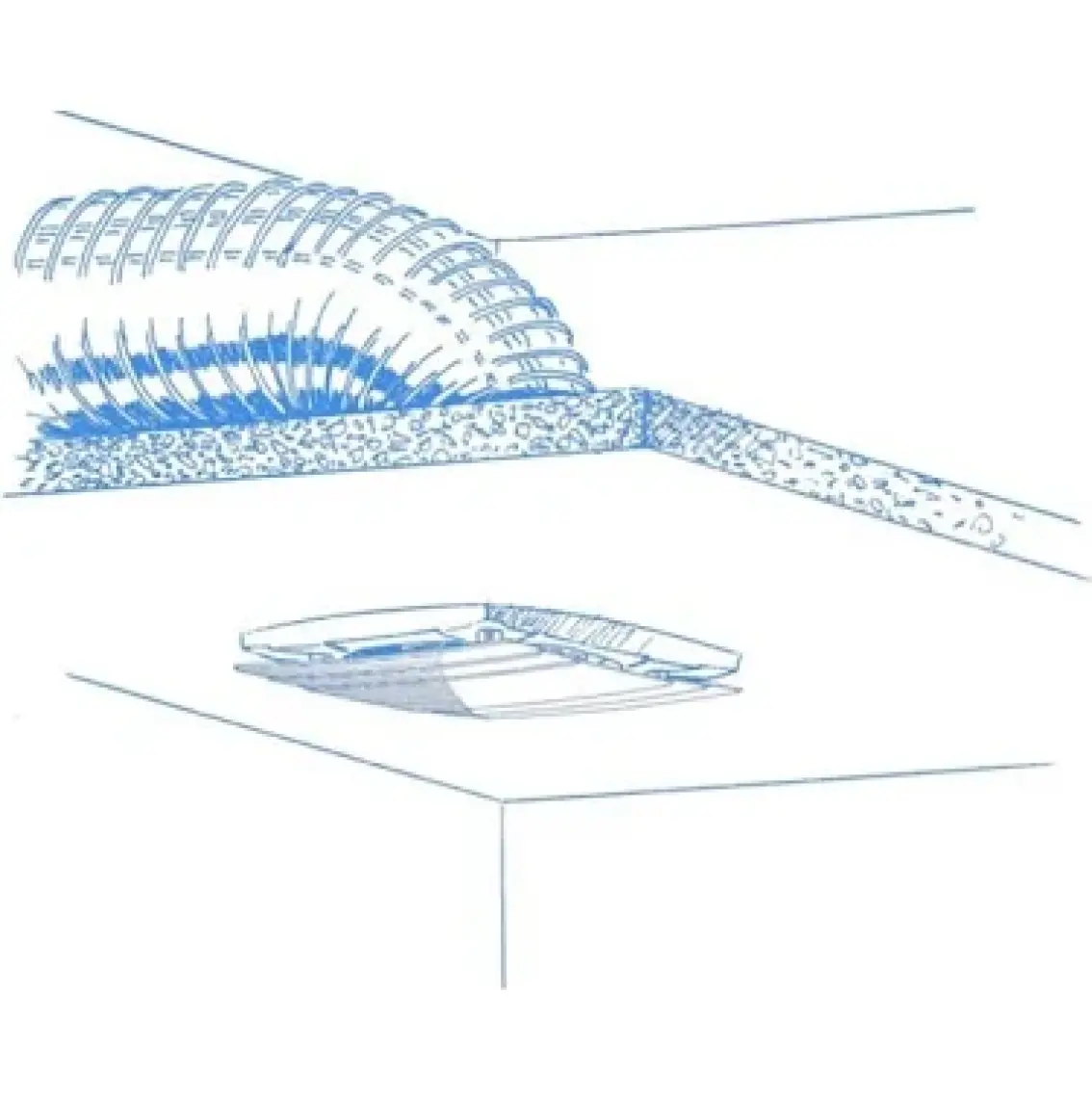 Blauberg Quatro 100 Plastik Banyo Fanı