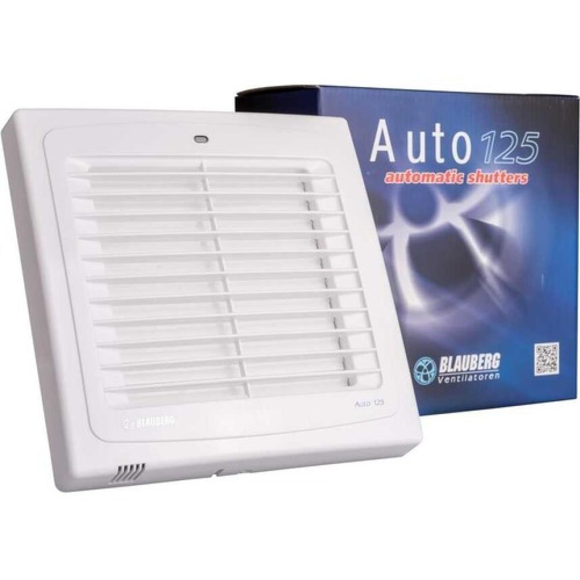 Blauberg Auto 125 Otomatik Panjurlu Plastik Banyo Fanı 185 m3h