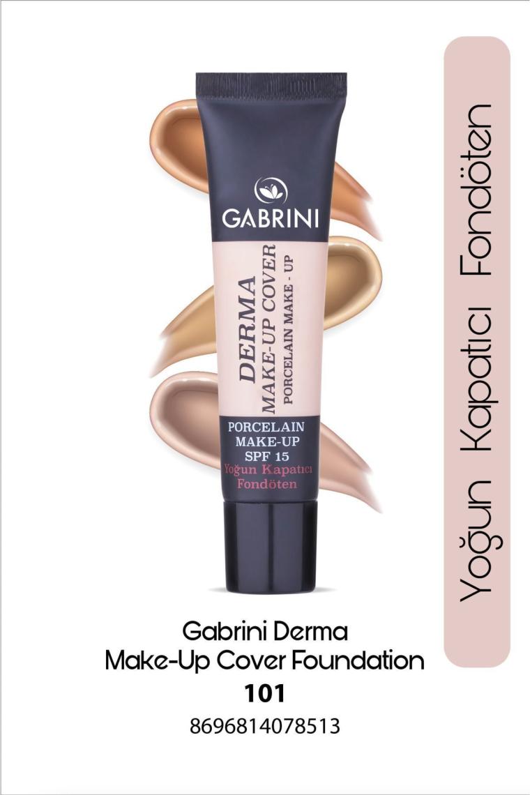 Fondöten - Derma Make-up Cover Foundation 101 8696814078513