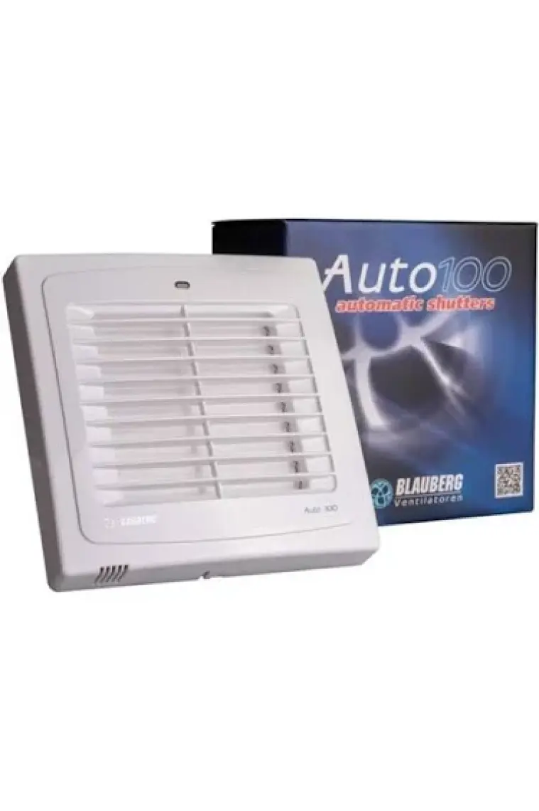 Blauberg Auto 100 Otomatik Panjurlu Plastik Banyo Fanı 98 m3h