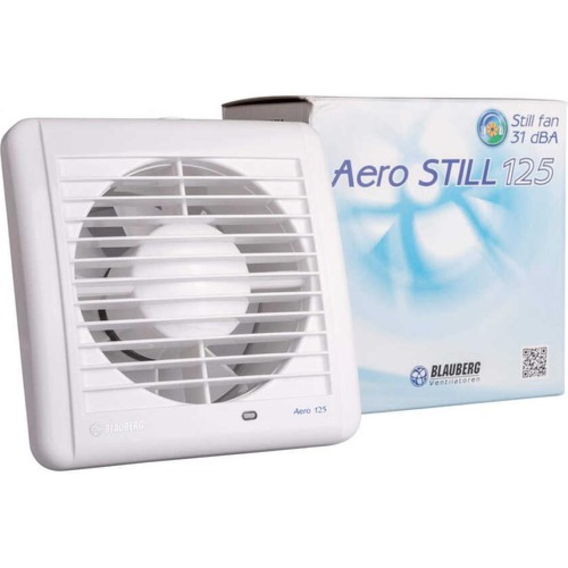 Blauberg Aero Still 125 Sessiz Plastik Banyo Fanı 158 m3h