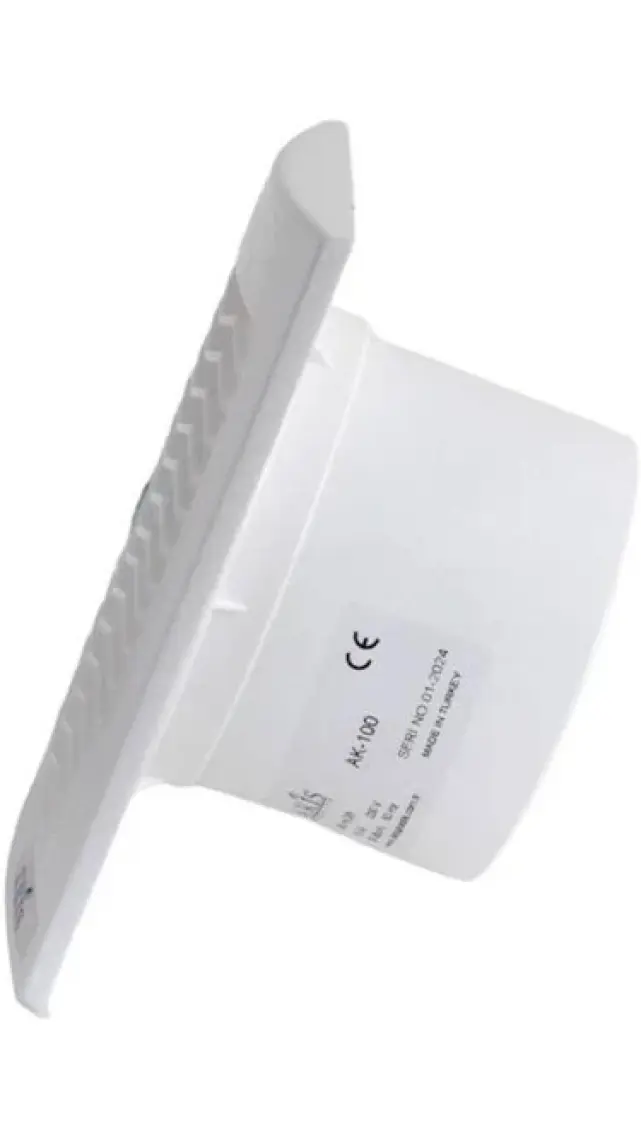 Akiş Ak-C100 100’Lük Banyo Ve Tuvalet Aspiratör Havalandırma Fanı (16 Cm)