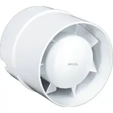 Aircol 100 Lük Kanal Tipi Fan Plastik Banyo, Tuvalet Ve Baca Aspiratörü