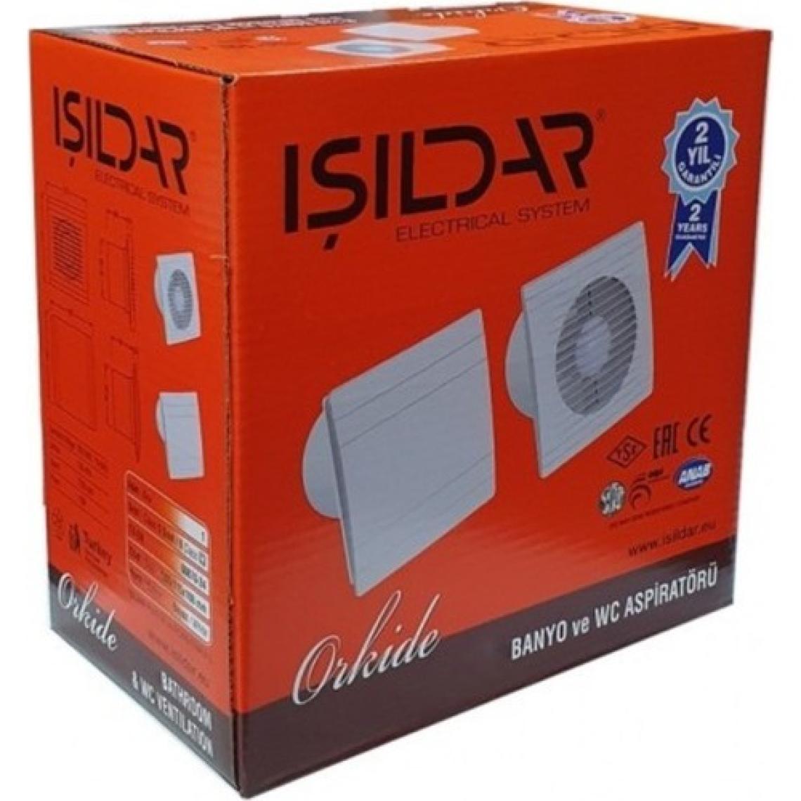 Işıldar 120'lik Aspiratör Fan