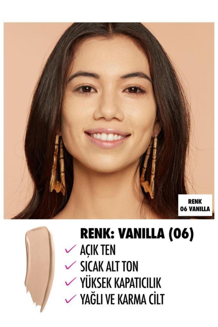Fondöten - Can't Stop Won't Stop Full Coverage Foundation 06 Vanilla 30 ml 800897157210