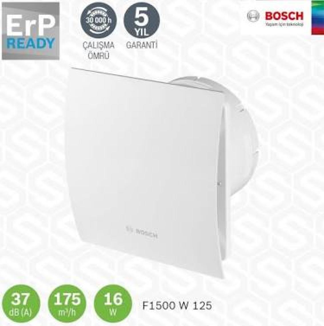 Bosch Fan 1500 W 125 Duvar Tipi Aksiyal Fan