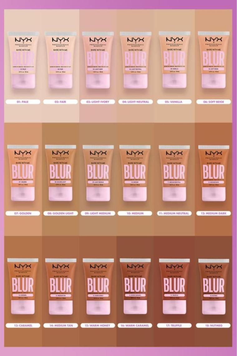 Blur Tint Ciltte Filtre Etkili Fondöten - 05 Vanilla