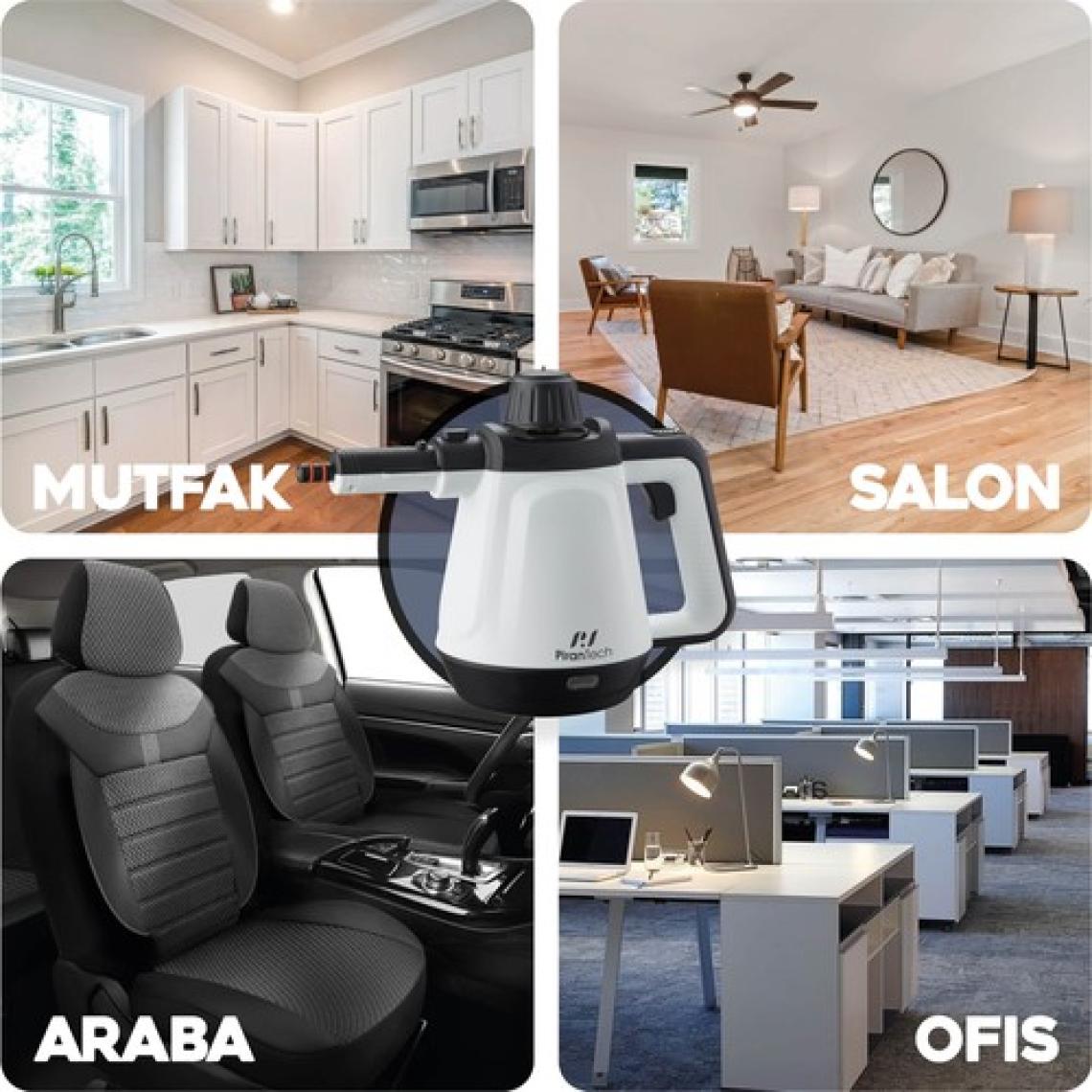 Pirantech  CB-02A Buharlı Temizlik Makinası - Buharlı Temizleyici