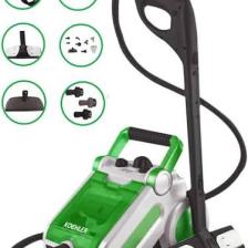 Buharlı Temizlik Makinesi 1400W | Koltuk, Cam, Fayans Temizleyici -1.5 L Tank, 3,5 Bar, 13 Başlık
