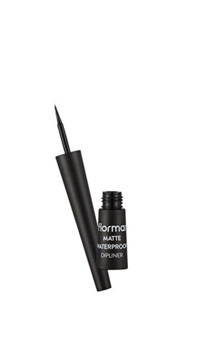 Suya Dayanıklı Mat Dipliner (SİYAH) - Waterproof Dipliner - 001 Black - 8690604536481