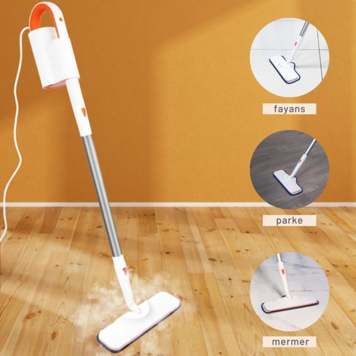 Yui NV602 Buhar Basınçlı Dezenfeksiyon Etkili Mop (Yui Türkiye Garantili)
