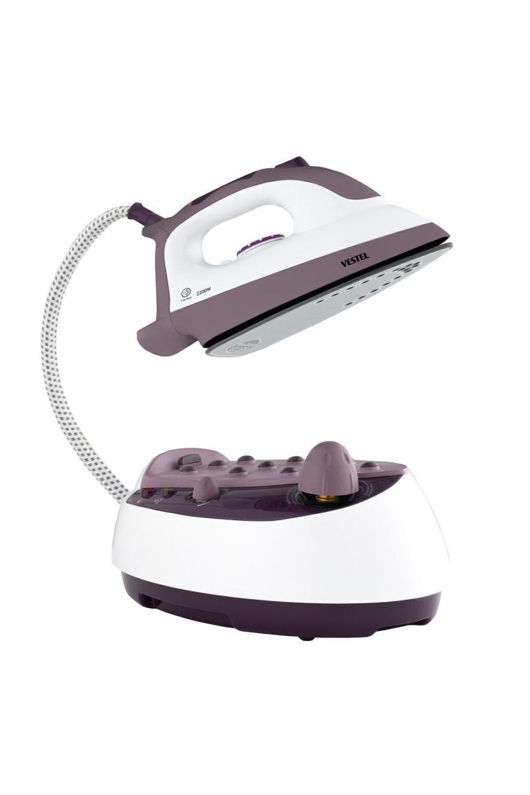 V-Press 2000 Lila Buharlı Jenaratörlü Ütü