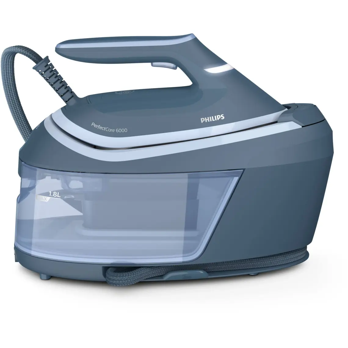 Philips PSG6042/206000 Serisi Perfectcare Buhar Kazanlı Ütü, Güçlü Buhar, 1,8 L Çıkarılabilir Su Haznesi, Sıfır Yanık Riski, SteamGlide,