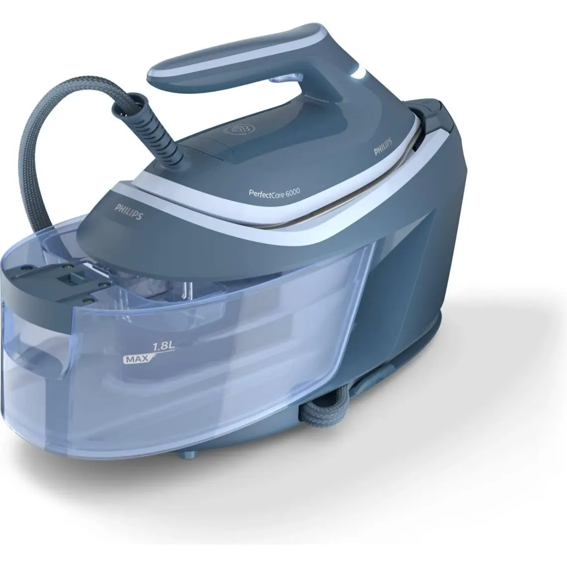 Philips PSG6042/206000 Serisi Perfectcare Buhar Kazanlı Ütü, Güçlü Buhar, 1,8 L Çıkarılabilir Su Haznesi, Sıfır Yanık Riski, SteamGlide,