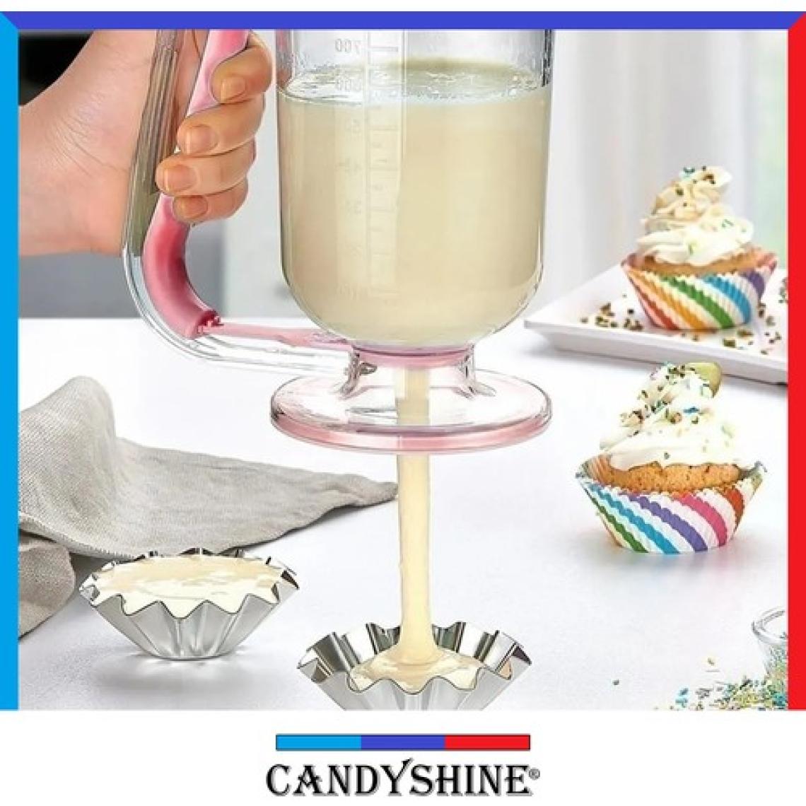 CandyShine Ölçekli Hamur Porsiyonlayıcı Pancake Krema Puding Akıtma Yardımcısı
