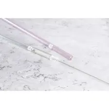 Sorrento Düz Cam Pipet Şeffaf