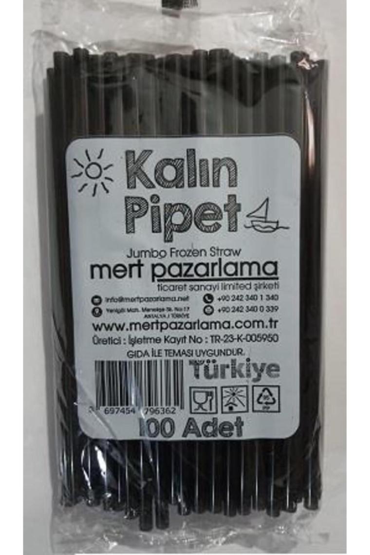 Frozen Pipet Siyah 7 Mm 22 Cm Pk:100'lü