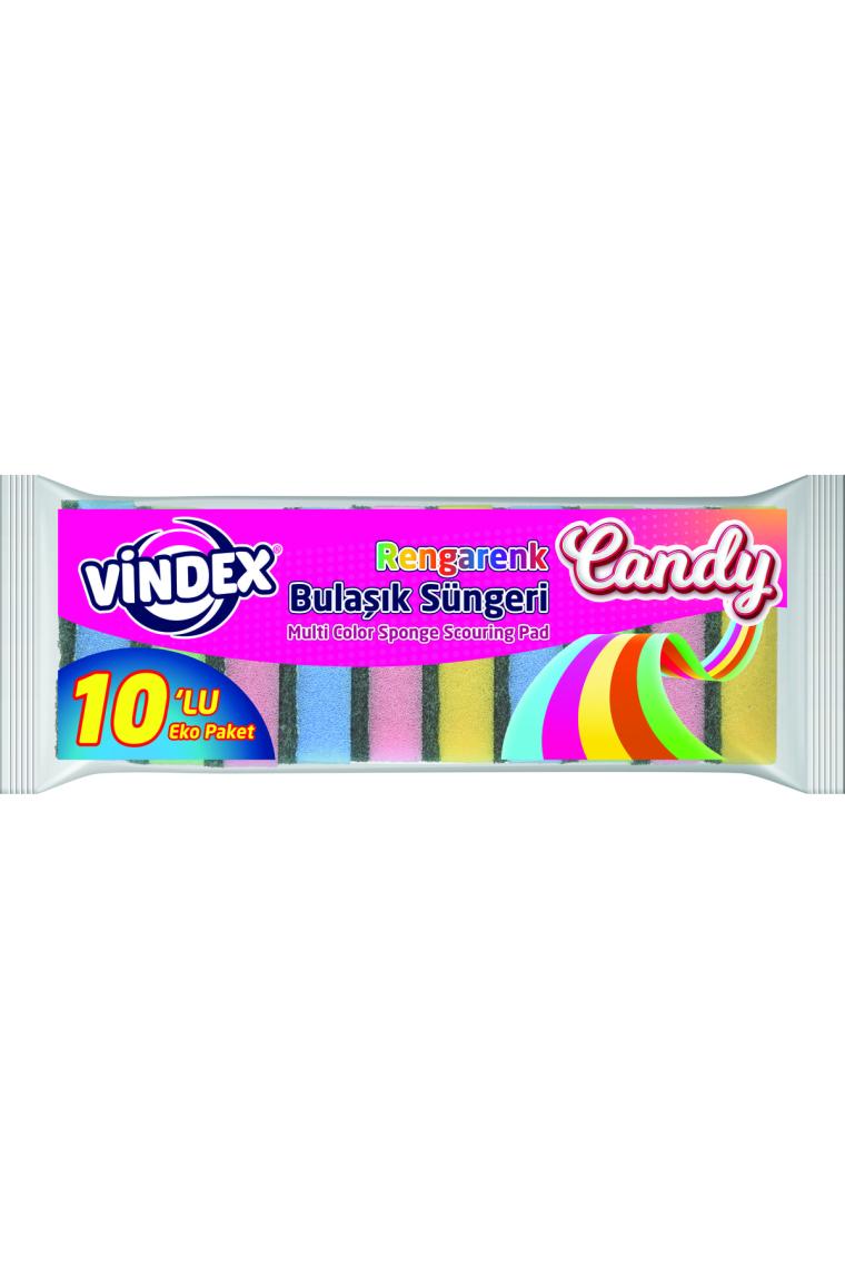 10'lu Renkli Bulaşık Süngeri