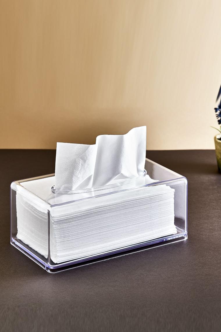 Nandy Home 2'li Set Clear Peçete Organizeri