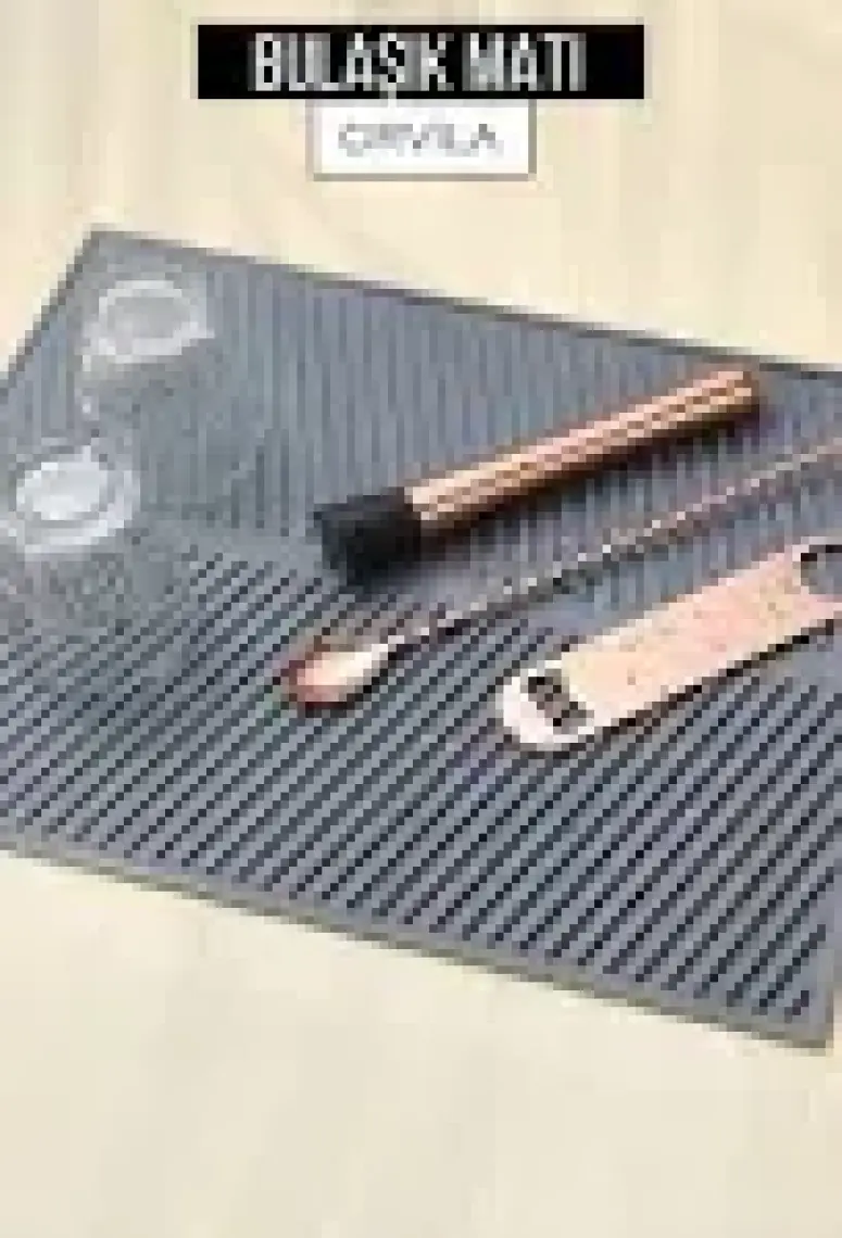 Orvila Silikon Bulaşık Kurutma Matı Maxi Boy 44X33CM