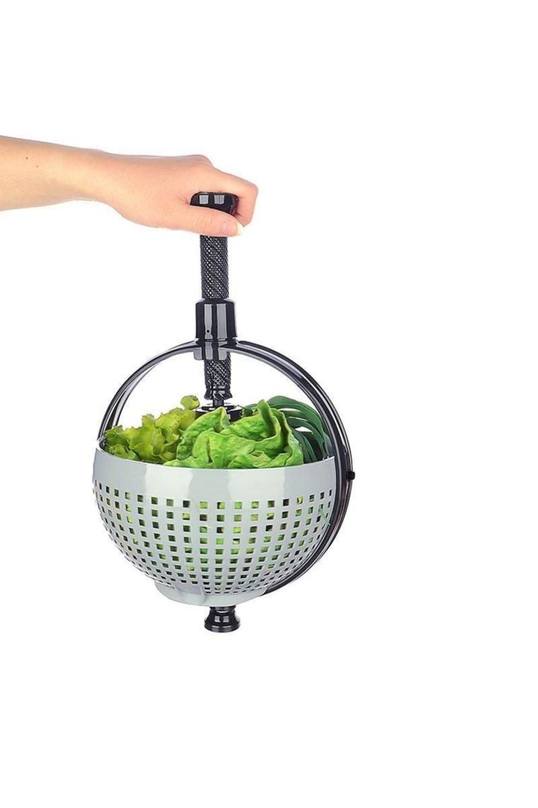 Express Salata Sebze Kurutucu Basma Kollu Süzgeç
