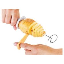 Spiral Patates Dilimleyici Aparat Çubukta Patates Cips Yapma