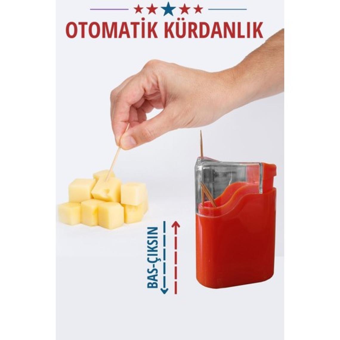 Transformacion Otomatik Bas-Bırak Kürdanlık 3'lü