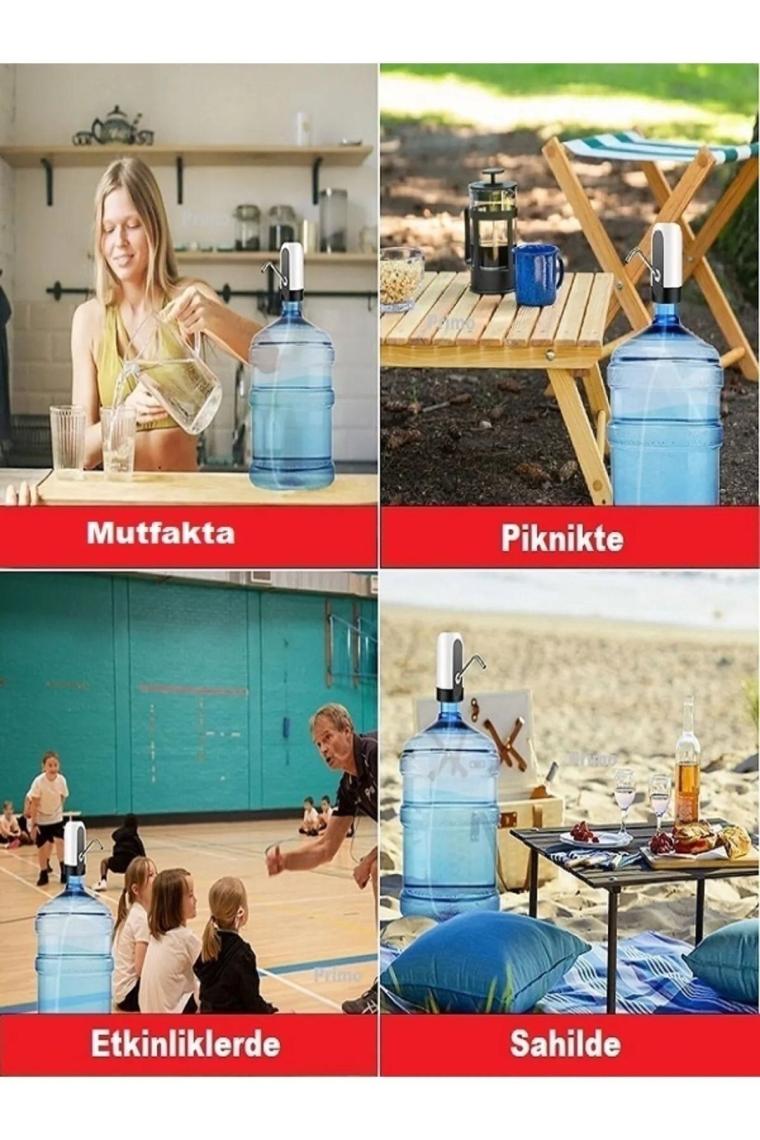 Şarjlı Damacana Su Pompası Pr07