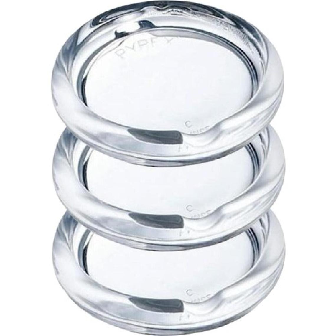 Pyrex Cam Süt Taşırmaz 3 Adet Taş Orjinal Made In France