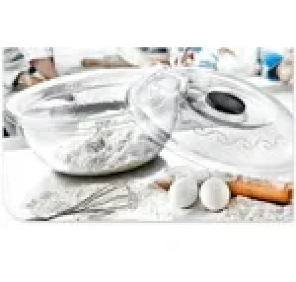 Poly Time Kapaklı Şeffaf Hamur Leğeni 35 lt