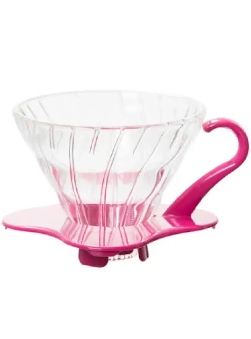HARIO DRIPPER V60 02 PLASTİC (KIRMIZI)
