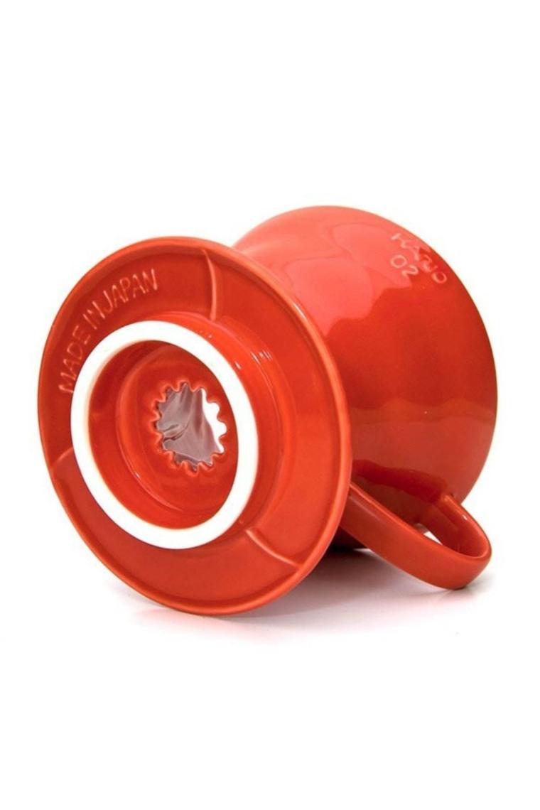 HARIO DRIPPER V60 02 PLASTİC (KIRMIZI)