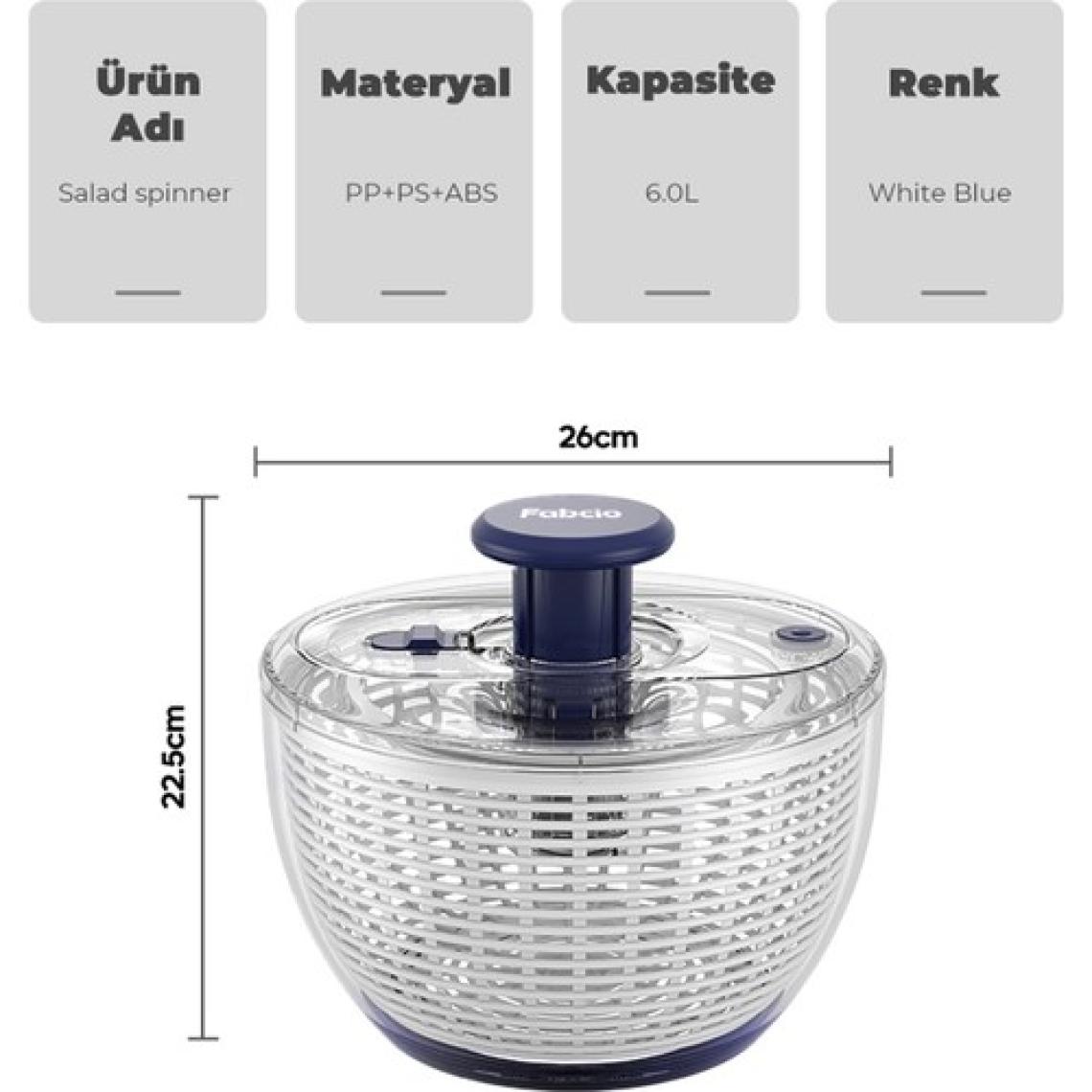Fabcio Magicmom salata Kurutucu set