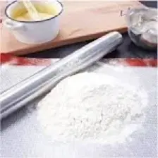 Mavienerji 70 cm Paslanmaz Alüminyum Oklava Pratik Hamur Yufka Açma Oklavası 70 cm