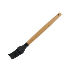 Bambu Saplı Silikon Yumurta Fırçası - Siyah