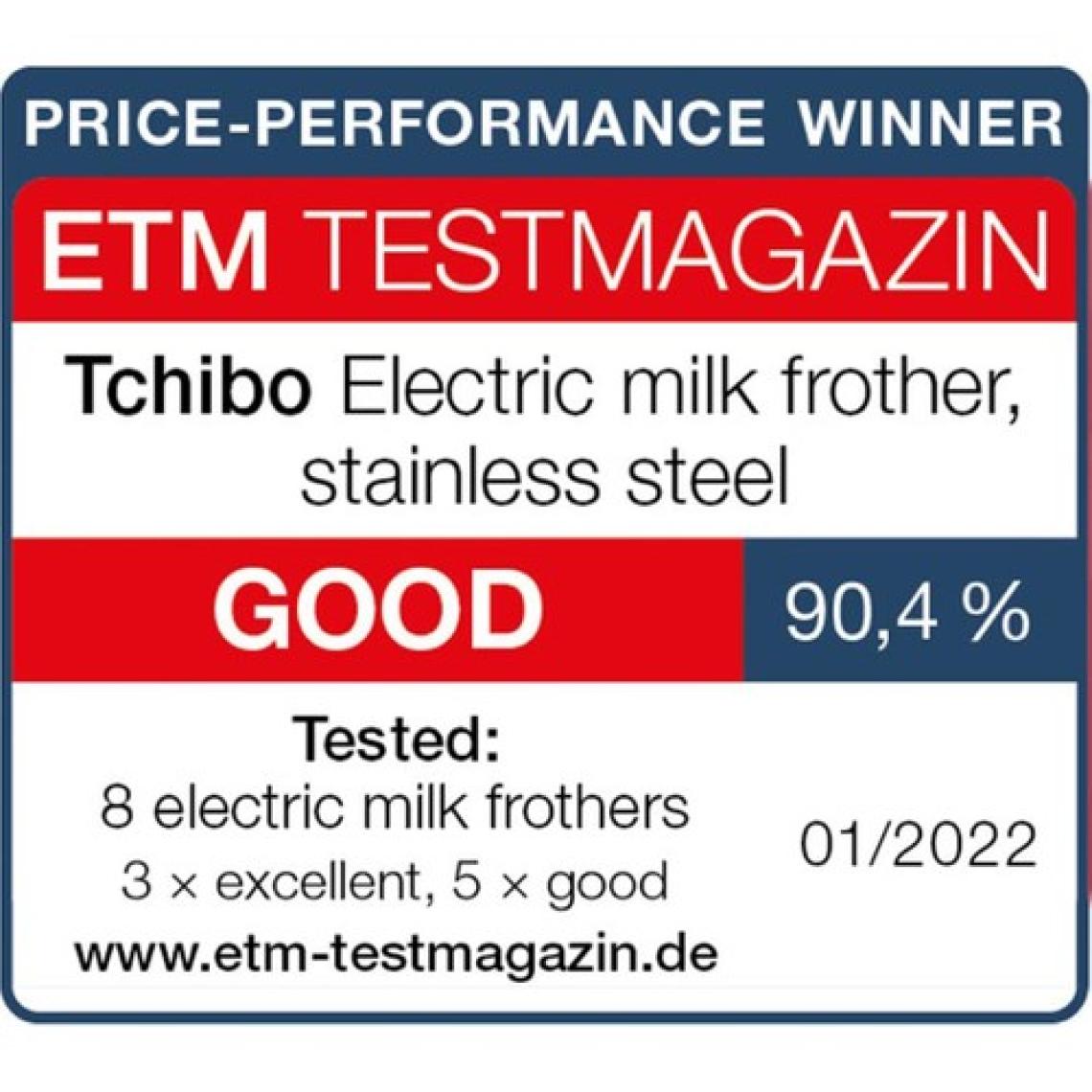 Tchibo Elektrikli Süt Köpürtücü, Paslanmaz Çelik