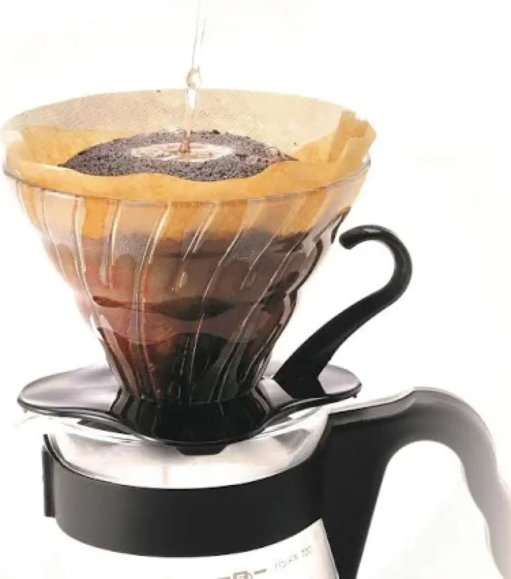 Hario V60 02 Cam Dripper Siyah