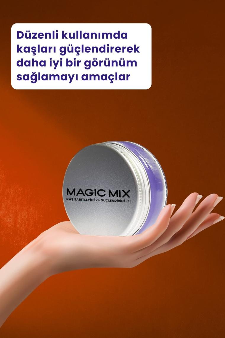 Magic Mix Kaş Sabitleyici ve Güçlendirici Jel 50 ML