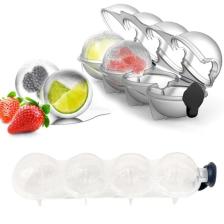 Trustmoda 4'lü Mini Küre Buz Kalıbı